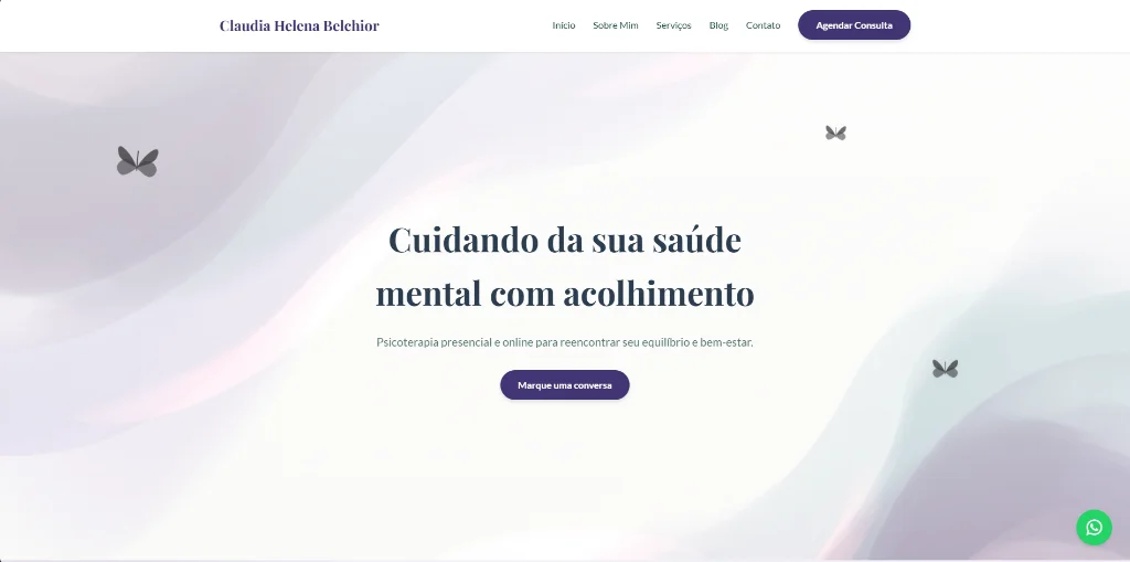 Landing Page Psicologia